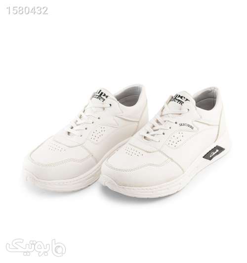 کفش روزمره مردانه Clarks چرم مصنوعی سفید بندی مدل 44461 سفید 03 2024