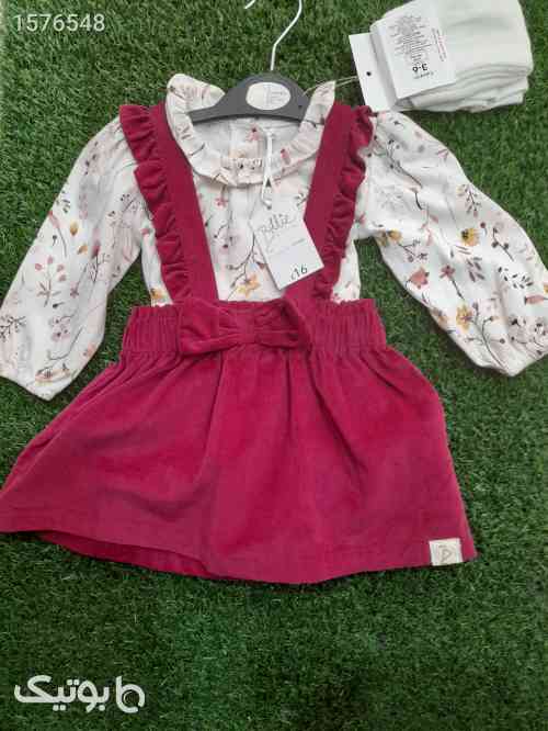لباس سه تیکه جورج اورجینال ۳تا ۶ ماه - لباس کودک دخترانه