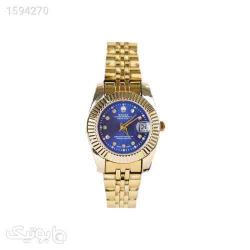 ساعت Rolex زنانه صفحه آبی مدل R12 - ساعت