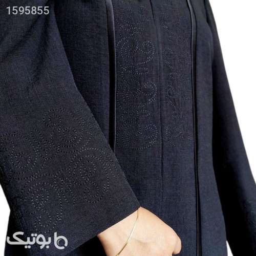 مانتو زنانهکد 355 مشکی 03 2024
