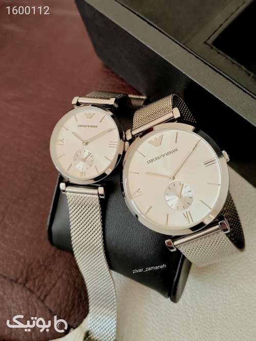  ساعت EMPORIO ARMANI  نقره ای 03 2024