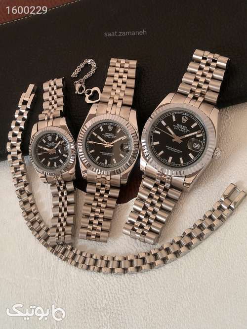 ROLEX datejust / ساعت رولکس ست  مشکی 03 2024