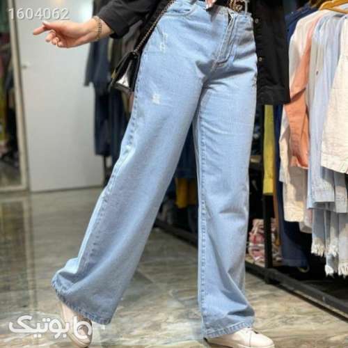 شلوار بگ جین ارسال رایگان  مشکی 03 2024