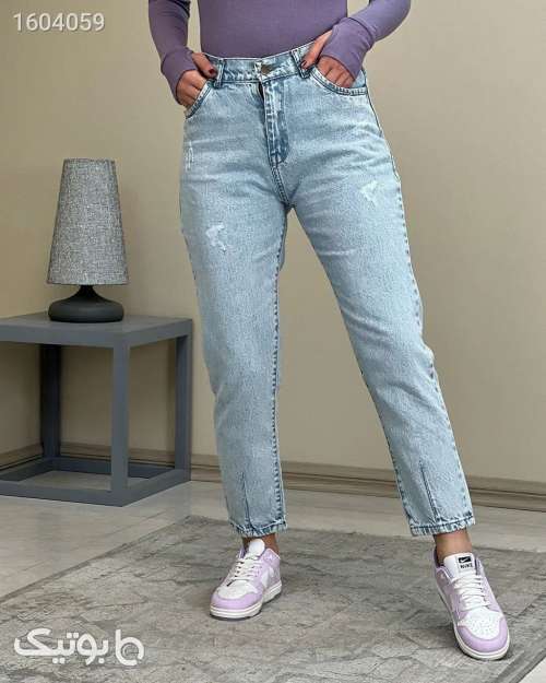 شلوار مام کیفیت عالی ارسال رایگان  مشکی 03 2024