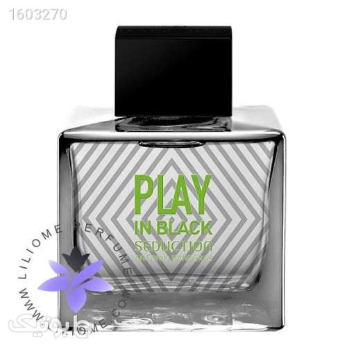 عطر ادکلن آنتونیو باندراس پلی این بلک سداکشن مردانه | Antonio Banderas Play In Black Seduction for Men طوسی 03 2024