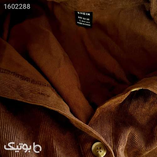 مانتو زنانه شین مدل کبریتی قهوه ای 03 2024