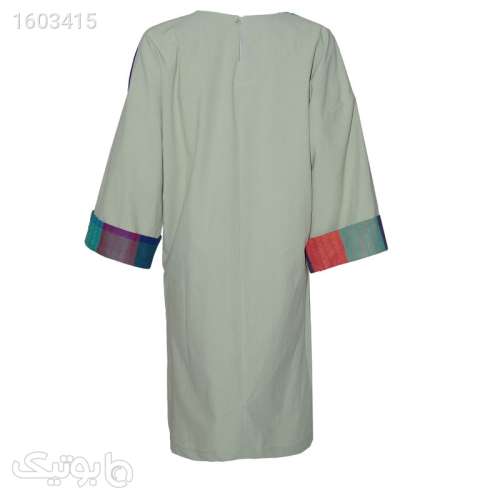 مانتو زنانه مدل بهار نقره ای 03 2024