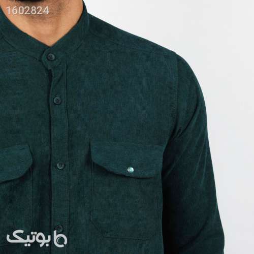 پیراهن آستین بلند مردانه مدل کبریتی یقه دیپلمات کد BM6109314 سورمه ای 03 2024