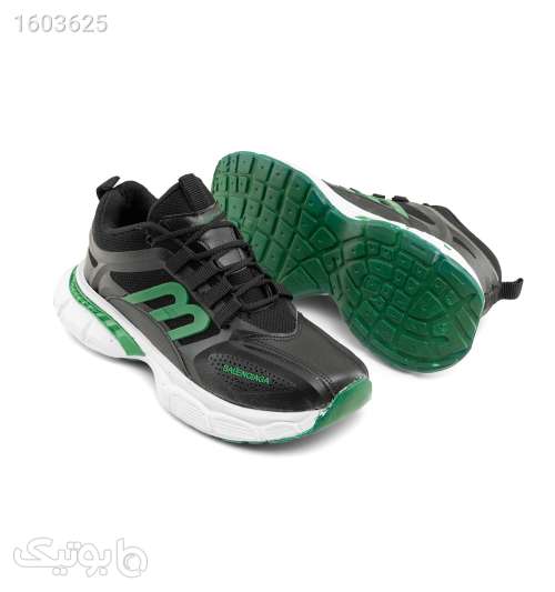 کفش اسپرت Balenciaga مردانه مشکی بند دار مدل 46144 مشکی 03 2024