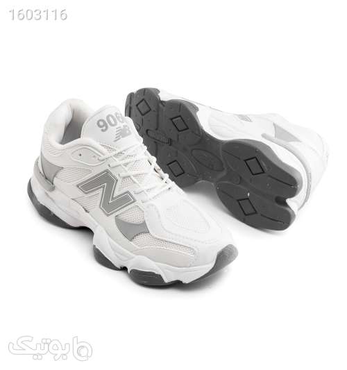 کفش اسپرت New Balance مردانه سفید بندی مدل 45953 سفید 03 2024
