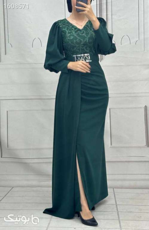 ماکسی مجلسی سبز 03 2024
