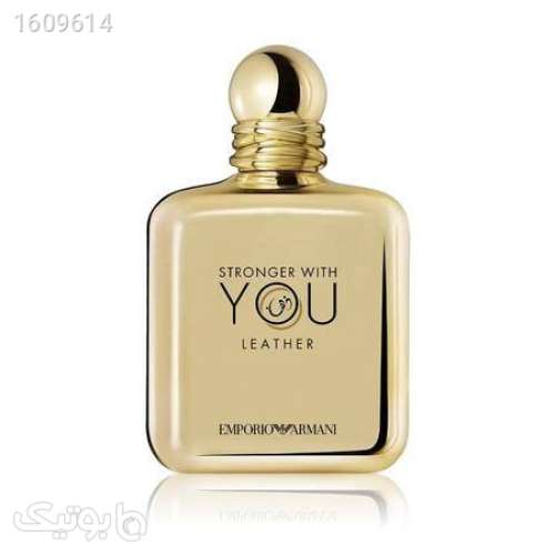 emporio armani stronger with you leather جورجیو آرمانی استرانگر ویت یو لدر طلایی 03 2025