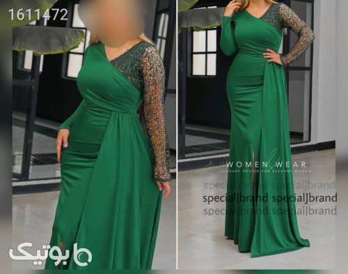 ماکسی مجلسی سبز 03 2025