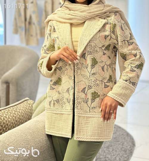 مانتوجذاب ومجلسی  سبز 03 2025