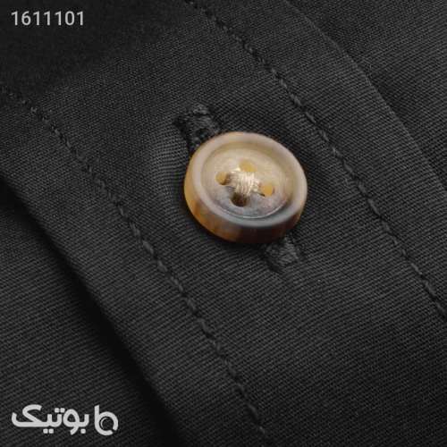 پیراهن آستین بلند مردانه کروم مدل یقه دکمه دار 2320140 مشکی 03 2025