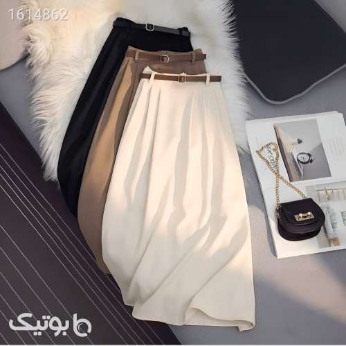 دامن ترند شیک مشکی 04 2025