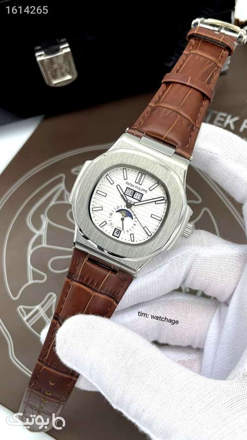 PATEK PHILIPPE  مردانه / ساعت پتک فیلیپ مشکی 04 2025