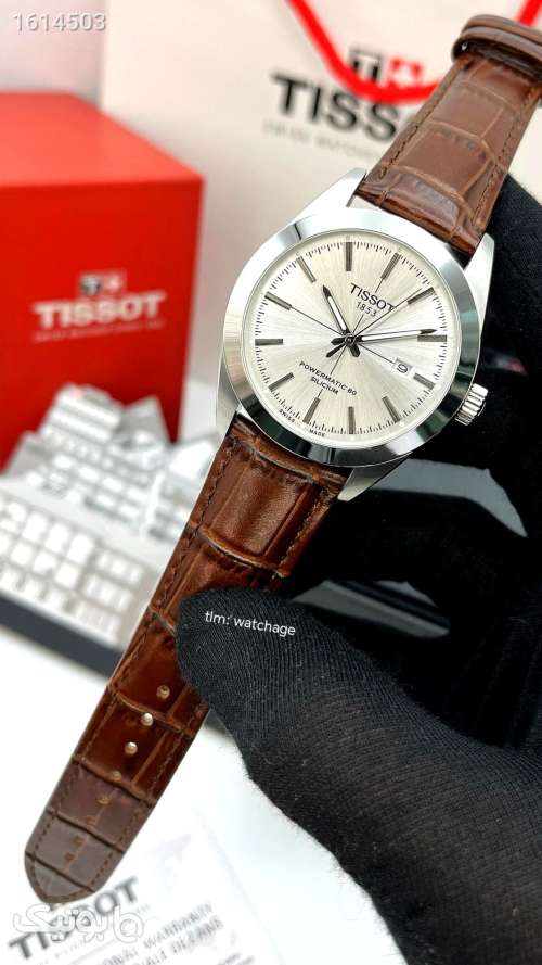 ساعت TISSOT مردانه اتوماتیک آبی 04 2025