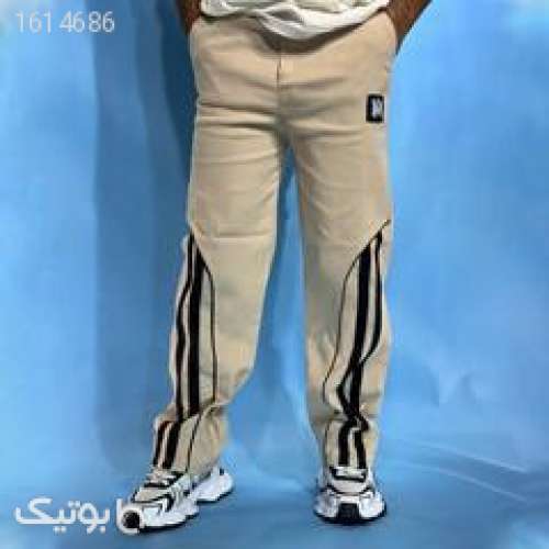 شلوار مردانه Amiri_TwoLine_C مدل 3557 کرم 04 2025