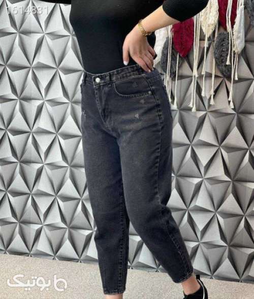 شلوارجین مام استایل  آبی 04 2025