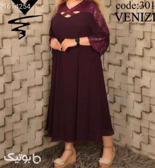 پیراهن مجلسی جدیدوشیک سبز 04 2025