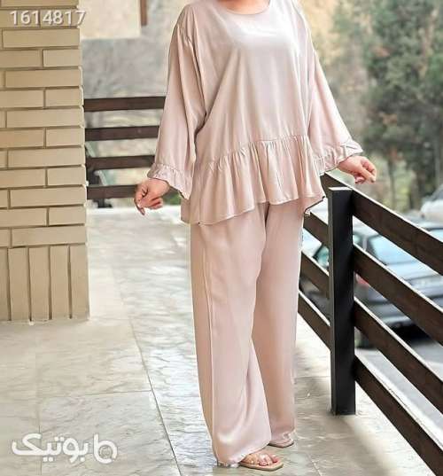 بلوزشلوارراحتی خنک وشیک سبز 04 2025
