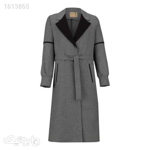 مانتو زنانه السانا مدل نیلکا کد 213603 نقره ای 04 2025