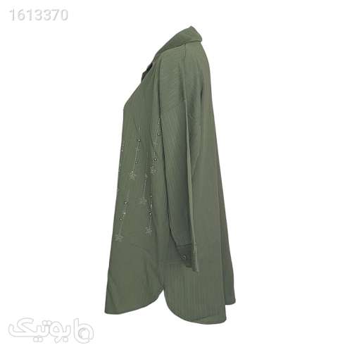 مانتو زنانه مدل آیوا کد 657 سبز 04 2025