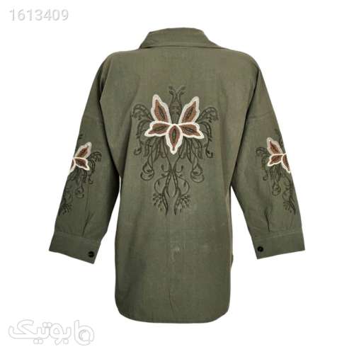 مانتو زنانه مدل پروانه 3 سبز 04 2025