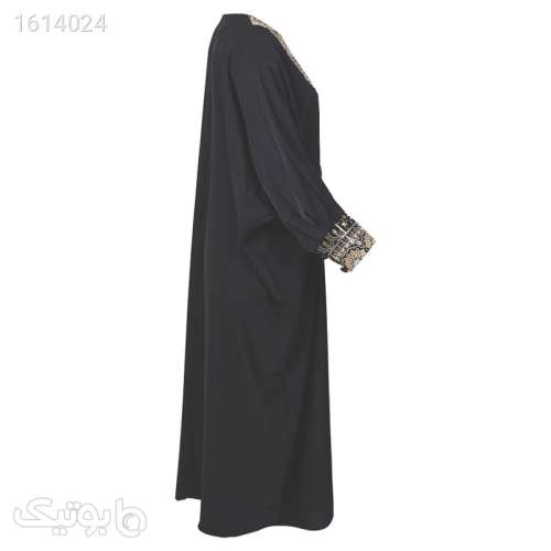 مانتو عبایی زنانه مدل ترنج کد 2 رنگ مشکی مشکی 04 2025