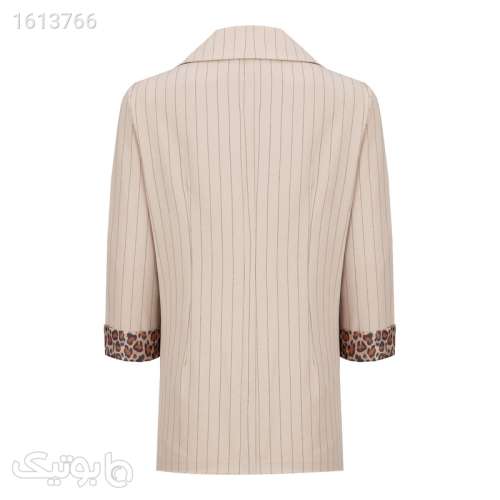 مانتو کتی زنانه السانا مدل نوژه کد 215179 کرم 04 2025