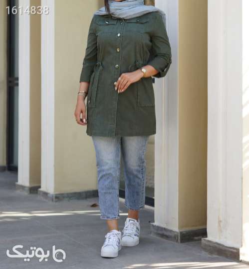 مانتوکتان جذاب وشیک سبز 04 2025
