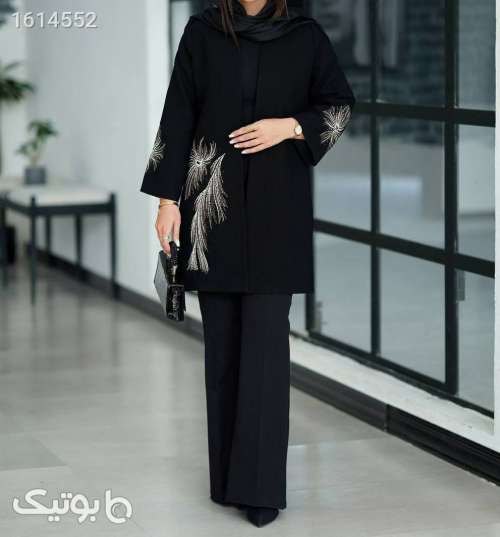 کت جدیدزنانه مشکی 04 2025