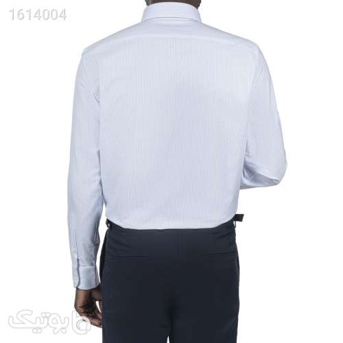 پیراهن آستین بلند یقه دکمه دار مردانه مدل 794 سفید 04 2025