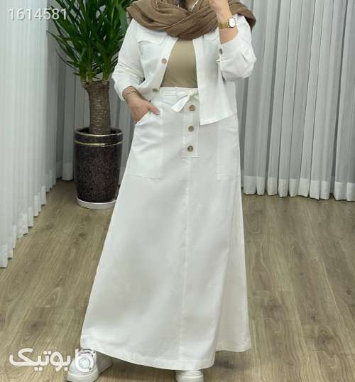 ست کت دامن خنک وشیک سبز 04 2025