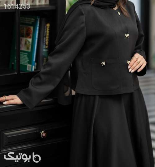 کت دامن لاکچری دخترونه سبز 04 2025