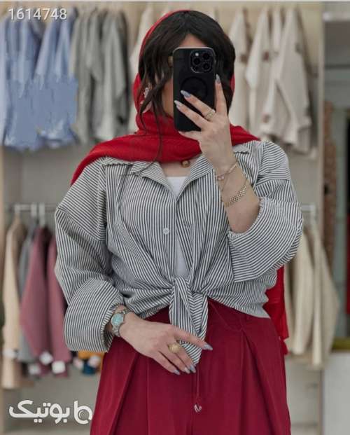 شومیزشلوارخنک بهاری کرم 04 2025