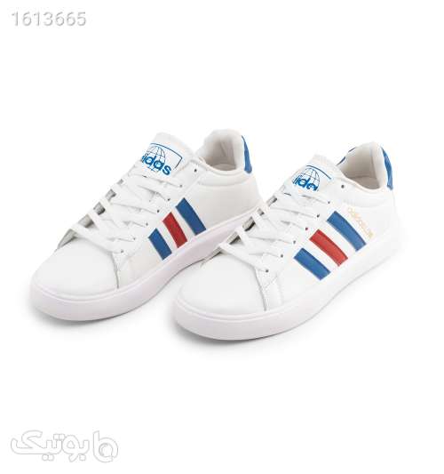 کفش اسپرت Adidas مردانه سفید بندی مدل 45957 سفید 04 2025