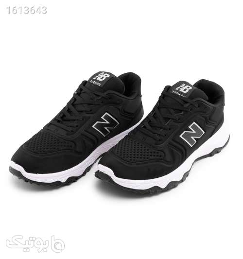 کفش ورزشی New Balance مردانه مشکی بندی مدل 45602 مشکی 04 2025