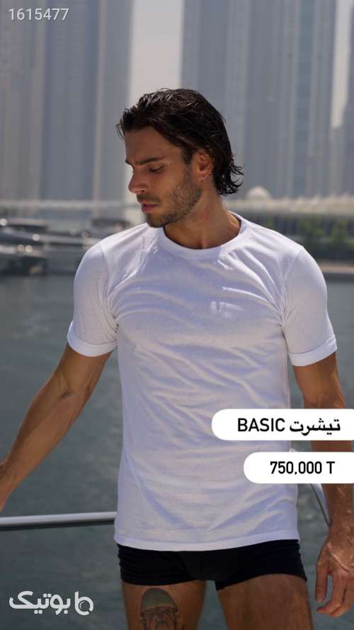 تیشرت بیسیک لمور در سه رنگ  سبز 04 2025