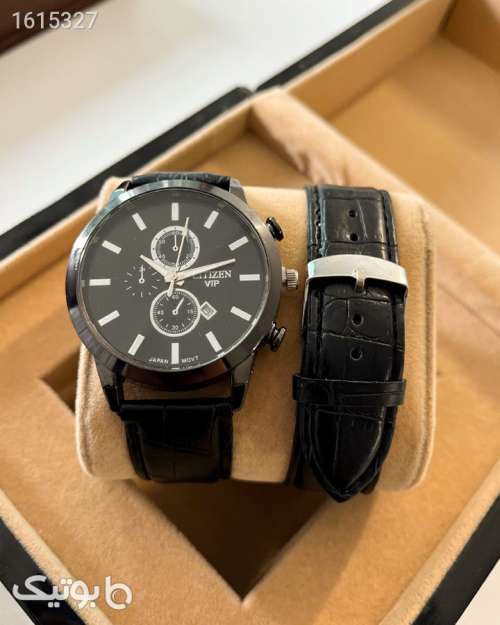 ساعت مردانه cttizen vip کد 6301 مشکی 04 2025
