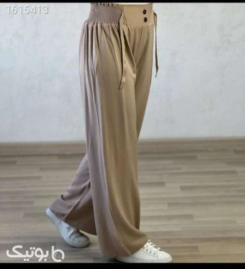 شلوار برماندو نخی   کرم 04 2025