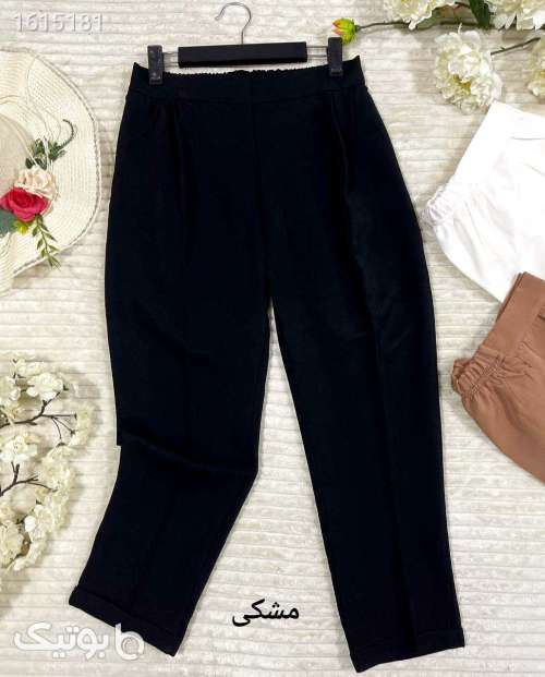 شلوار مام استایل مازراتی مشکی 04 2025