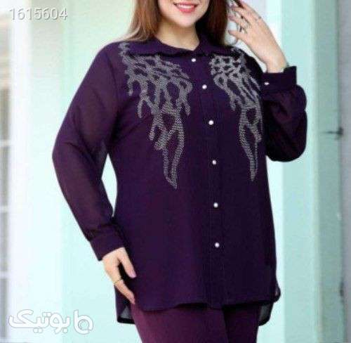 شومیز سایزبزرگ سبز 04 2025