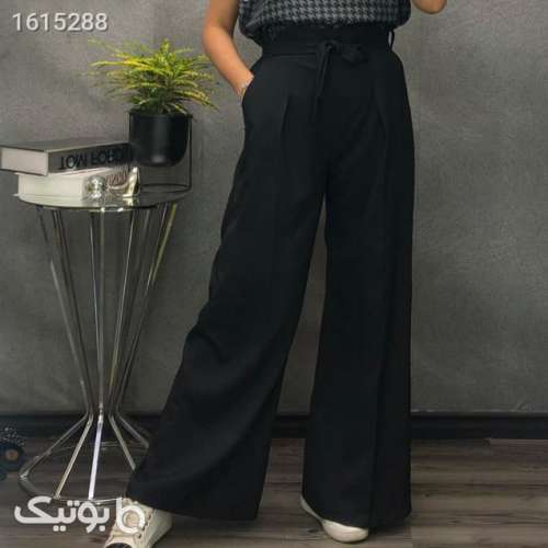 شلوار بگ زنانه و دخترانه مشکی 04 2025