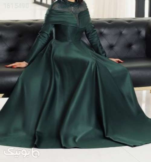 لباس مجلسی شیک وخفن دخترونه سبز 04 2025