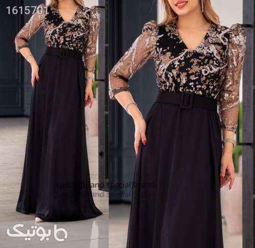 ماکسی مجلسی  مشکی 04 2025