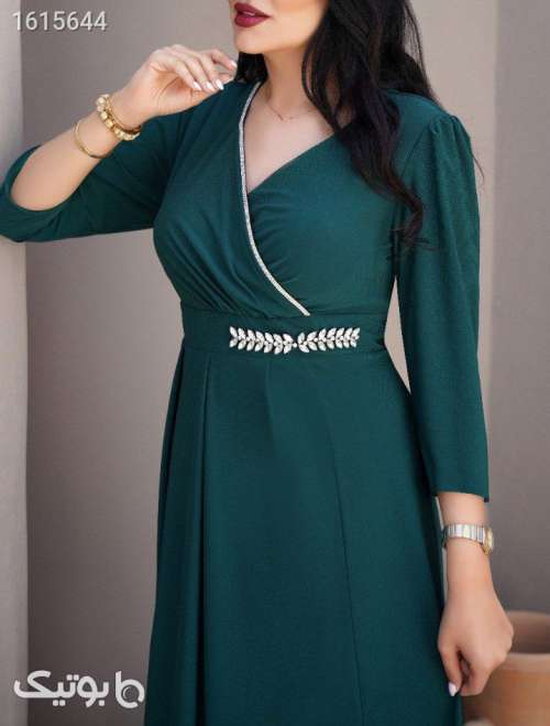 ماکسی مجلسی سبز 04 2025