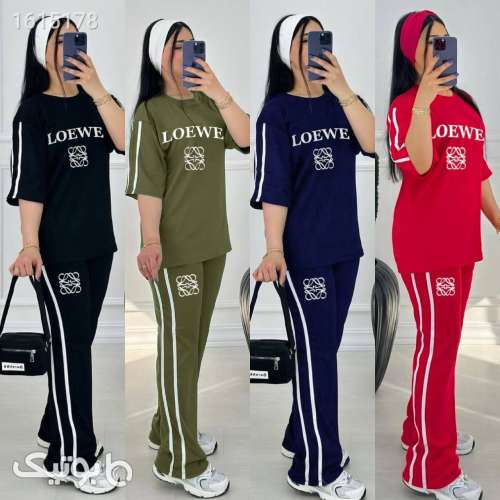 ست تیشرت شلوار پرطرفدار  سبز 04 2025