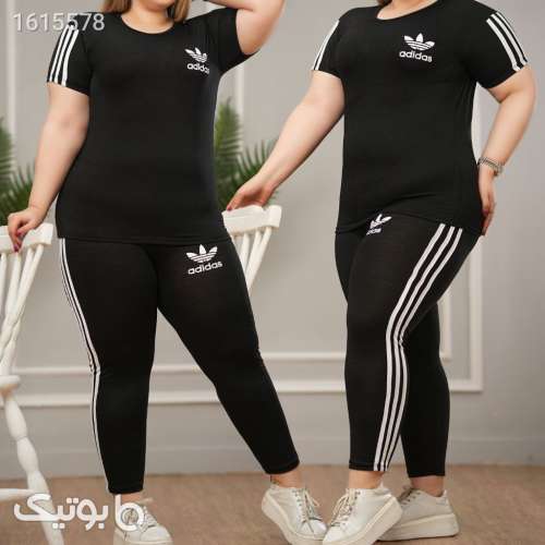 ست تیشرت شلواراسپرت دخترونه مشکی 04 2025